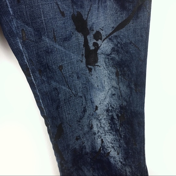 [Sold]⬇️NWOT Dolce & Gabbana Painted Bootcut Jeans - Picture 4 of 8